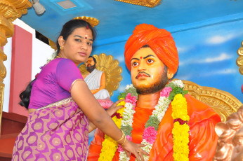 Vivekananda Ratha Yatra in Tamil Nadu (Tiruvarur Dist 03.10.2013)