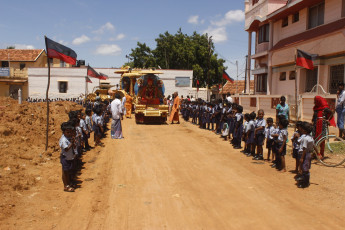 Vivekananda Ratha Yatra in Tamil Nadu (Sivagangai Dist 16.09.2013)