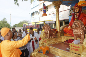 Vivekananda Ratha Yatra in Tamil Nadu (Virudhunagar Dist 15.08.2013)