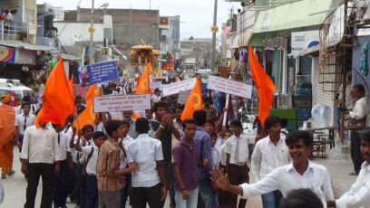 Vivekananda Ratha Yatra in Karnataka (Yadgir District)
