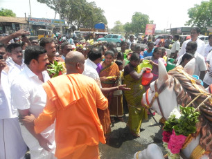 Vivekananda Ratha Yatra in Tamil Nadu (Sirumugai) On 14/04/2013