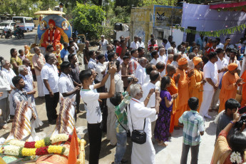 Vivekananda Ratha Yatra in Tamil Nadu (Virudhunagar Dist 11.08.2013)