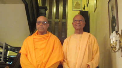 6 Swami Yuktatmananda and Swami Chetanananda June 23 2013